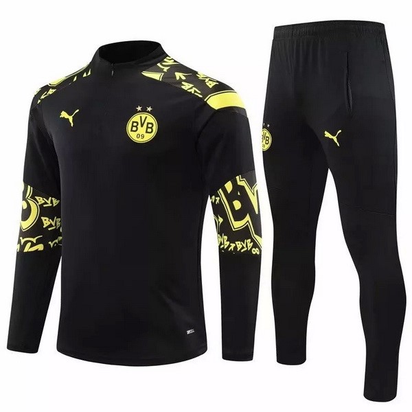 Chandal Borussia Dortmund 2020 2021 II Negro Amarillo